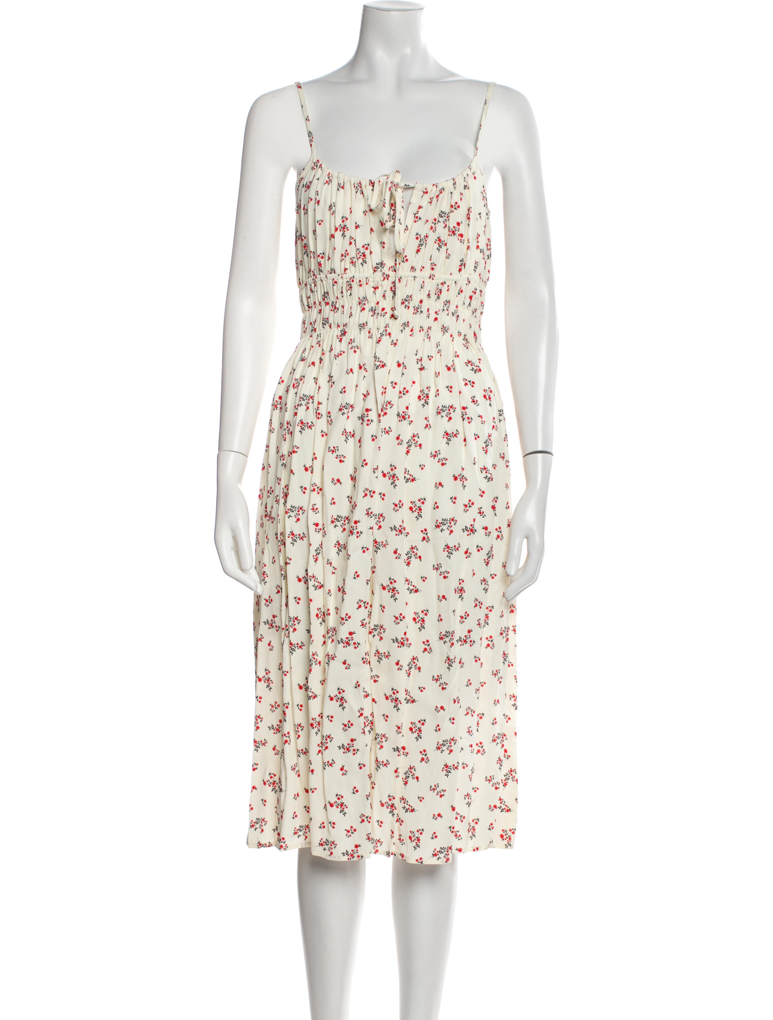 Ciao Lucia Floral Print Knee-Length Dress