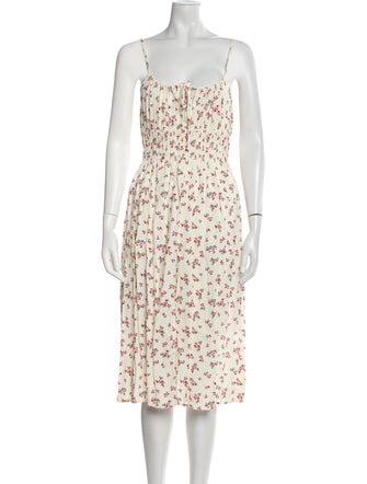 Ciao Lucia Floral Print Knee-Length Dress