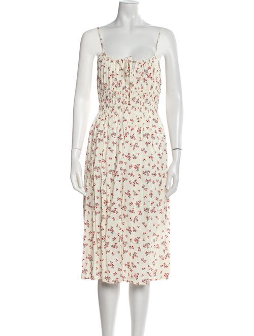 Ciao Lucia Floral Print Knee-Length Dress