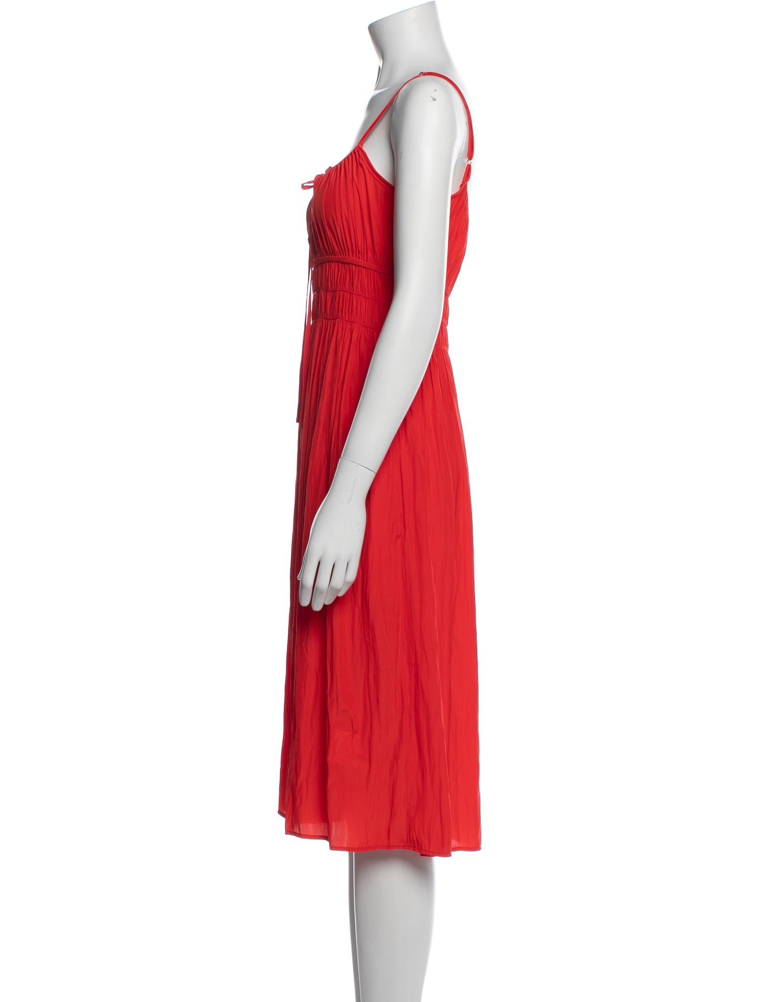 Ciao Lucia Square Neckline Midi Length Dress