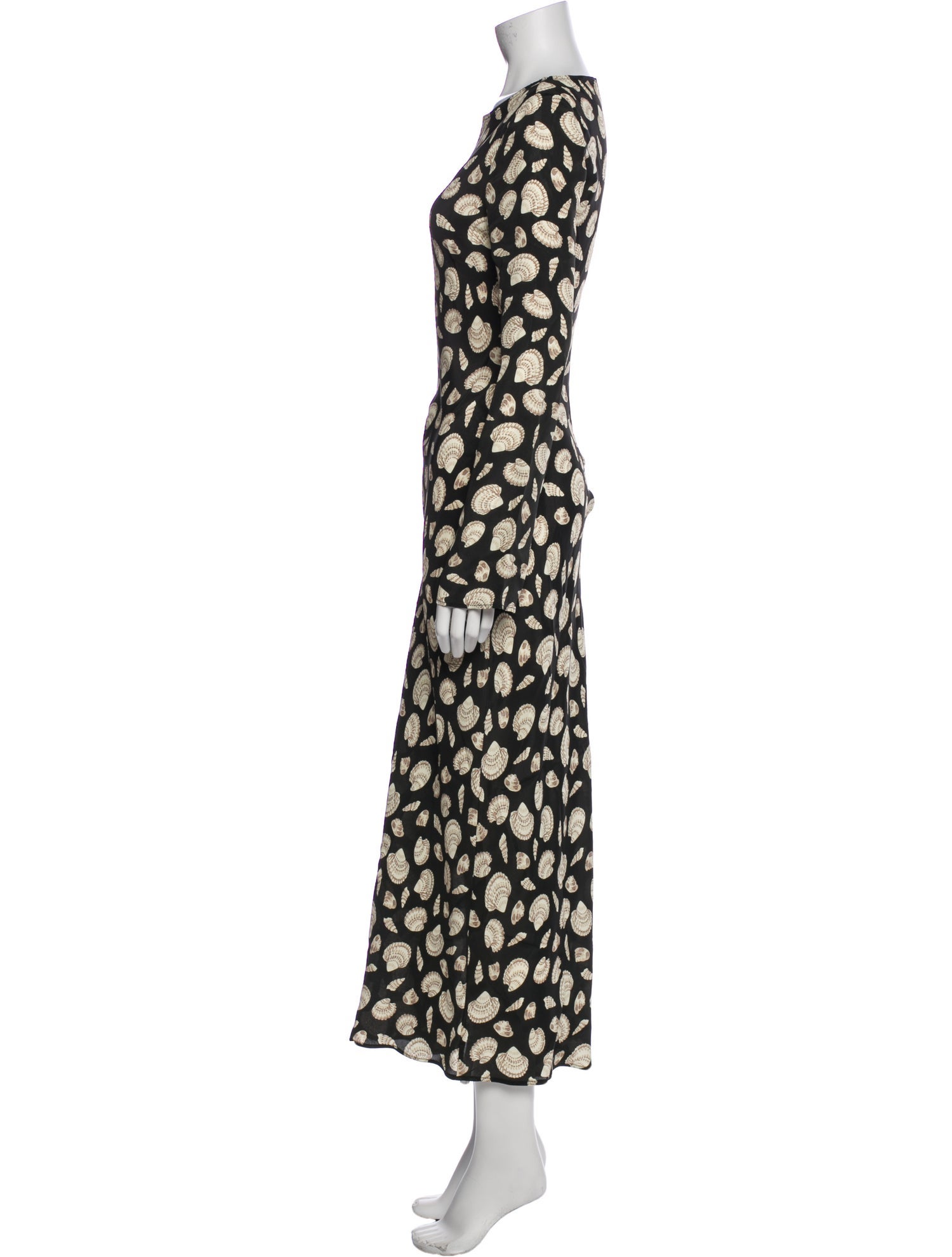 Ciao Lucia Printed Long Dress