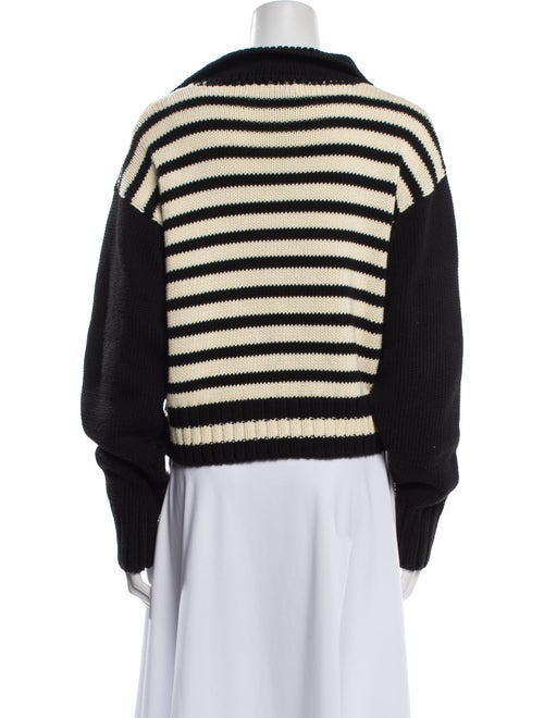 Ciao Lucia Striped V-Neck Sweater