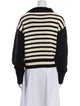 Ciao Lucia Striped V-Neck Sweater