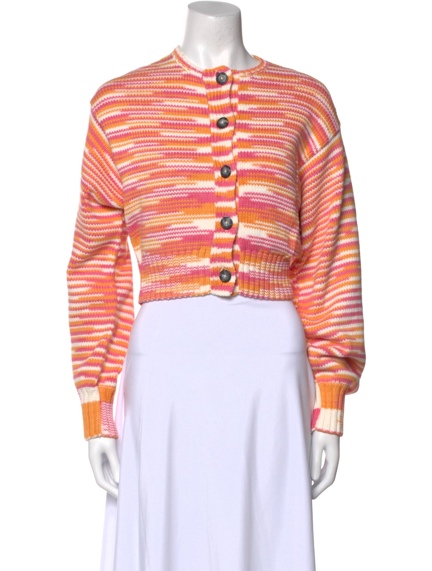 Ciao Lucia Striped Crew Neck Sweater