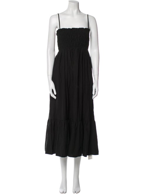 Ciao Lucia Square Neckline Midi Length Dress