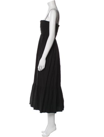 Ciao Lucia Square Neckline Midi Length Dress