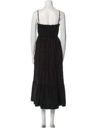 Ciao Lucia Square Neckline Midi Length Dress