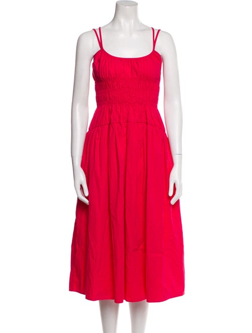 Ciao Lucia Square Neckline Midi Length Dress