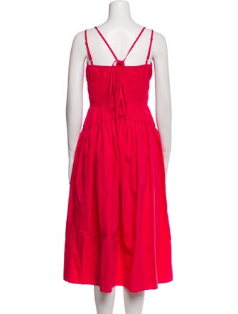 Ciao Lucia Square Neckline Midi Length Dress