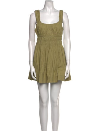 Ciao Lucia Square Neckline Mini Dress