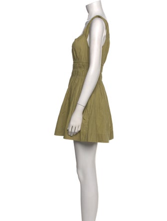 Ciao Lucia Square Neckline Mini Dress