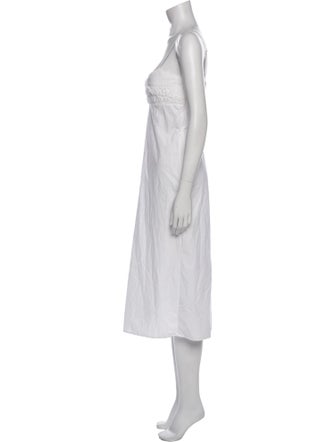 Ciao Lucia Square Neckline Long Dress