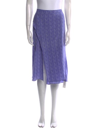 Ciao Lucia Silk Midi Length Skirt