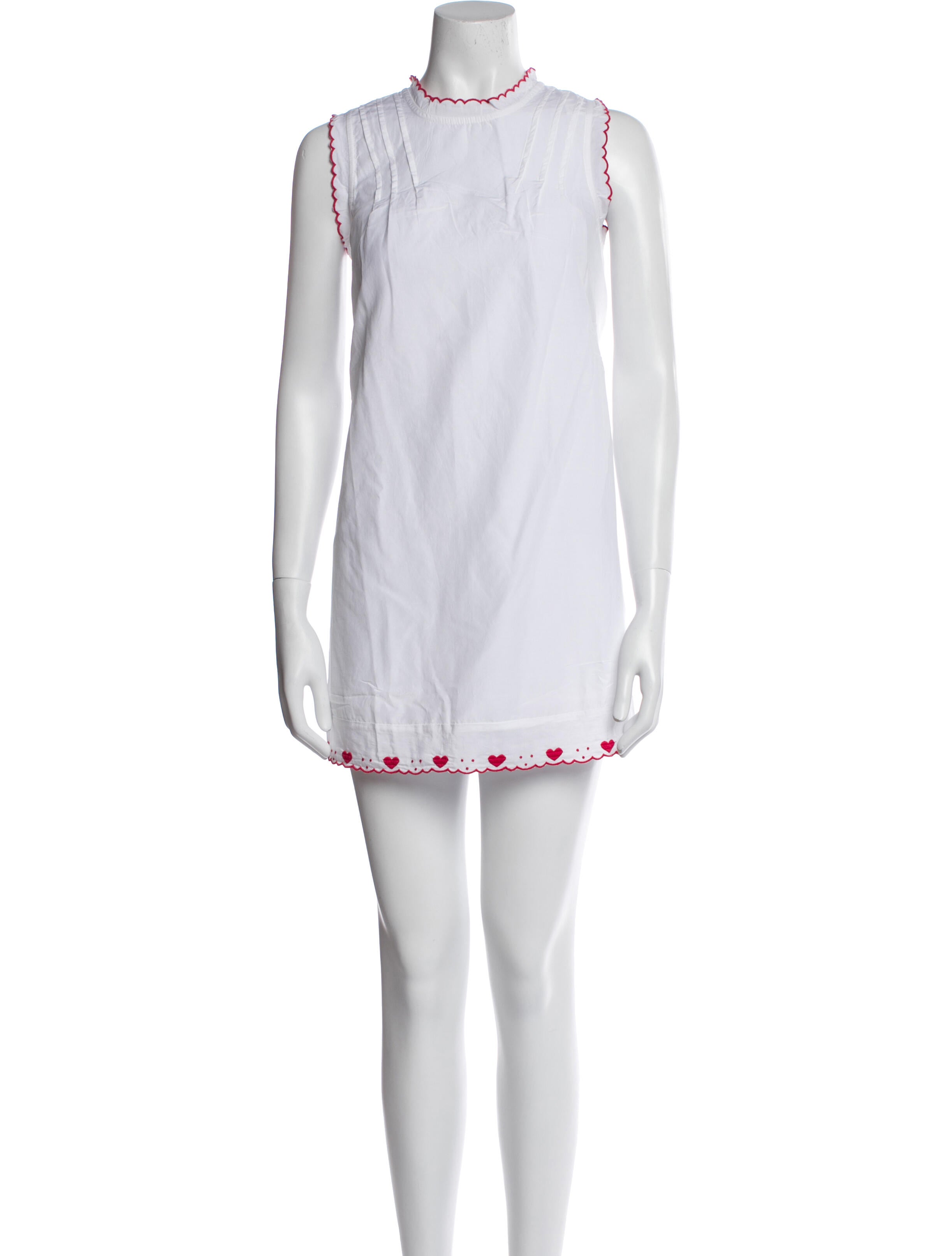 Ciao Lucia Mock Neck Mini Dress