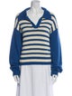 Ciao Lucia Striped V-Neck Sweater