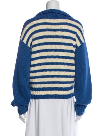 Ciao Lucia Striped V-Neck Sweater