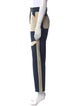 Ciao Lucia Colorblock Pattern Straight Leg Pants