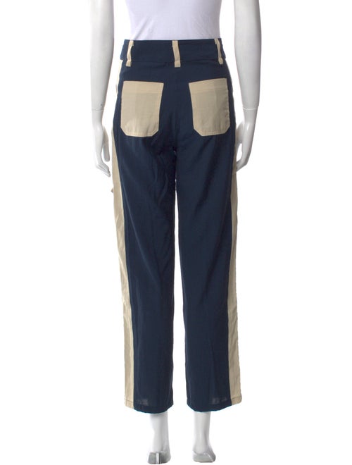 Ciao Lucia Colorblock Pattern Straight Leg Pants