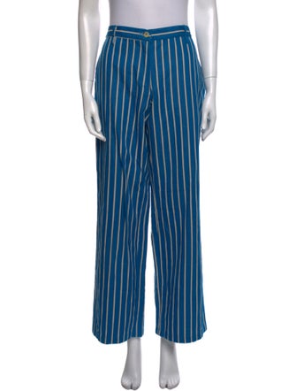 Ciao Lucia Striped Wide Leg Pants