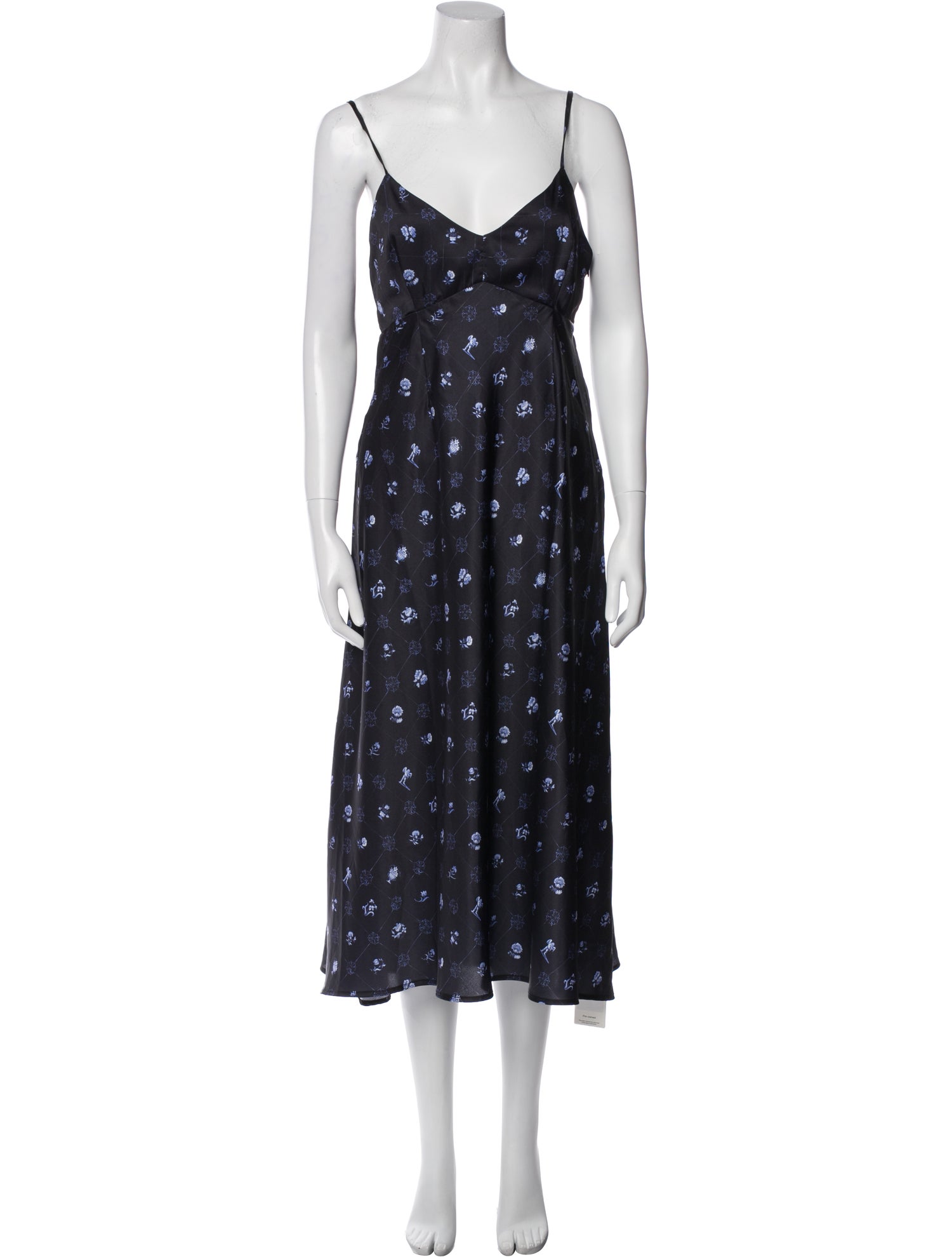 Ciao Lucia Floral Print Midi Length Dress