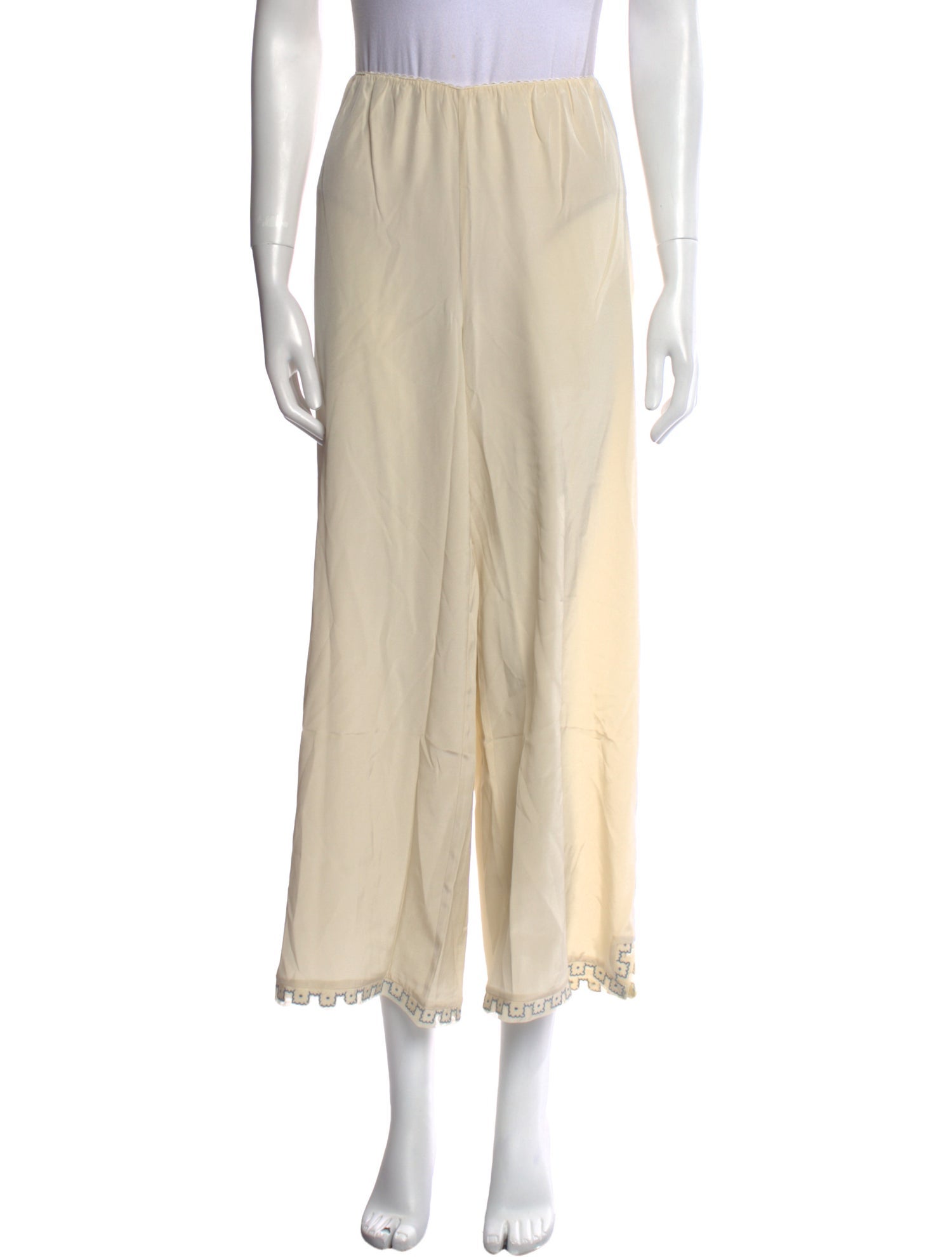 Ciao Lucia Silk Wide Leg Pants