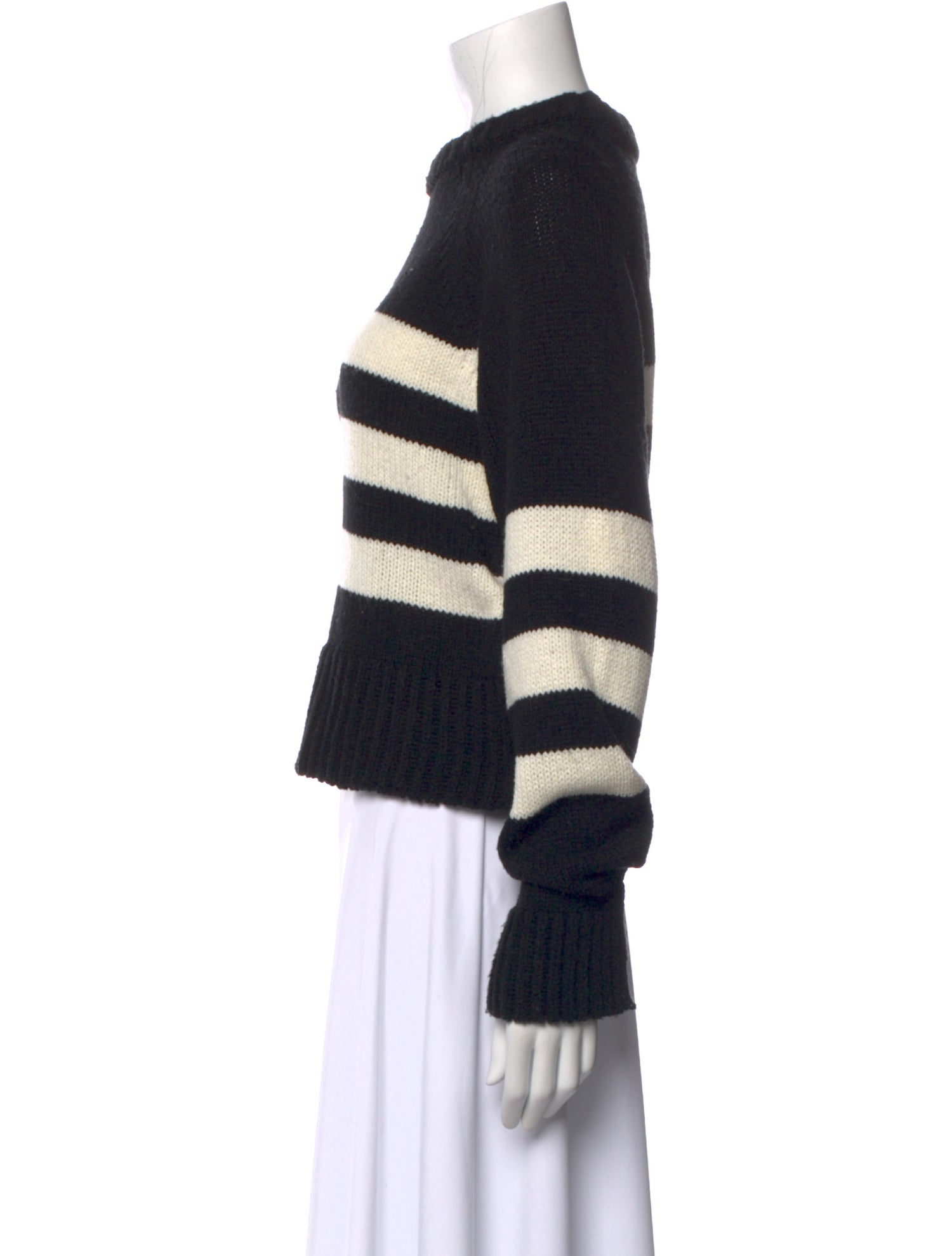 Ciao Lucia Merino Wool Striped Sweater