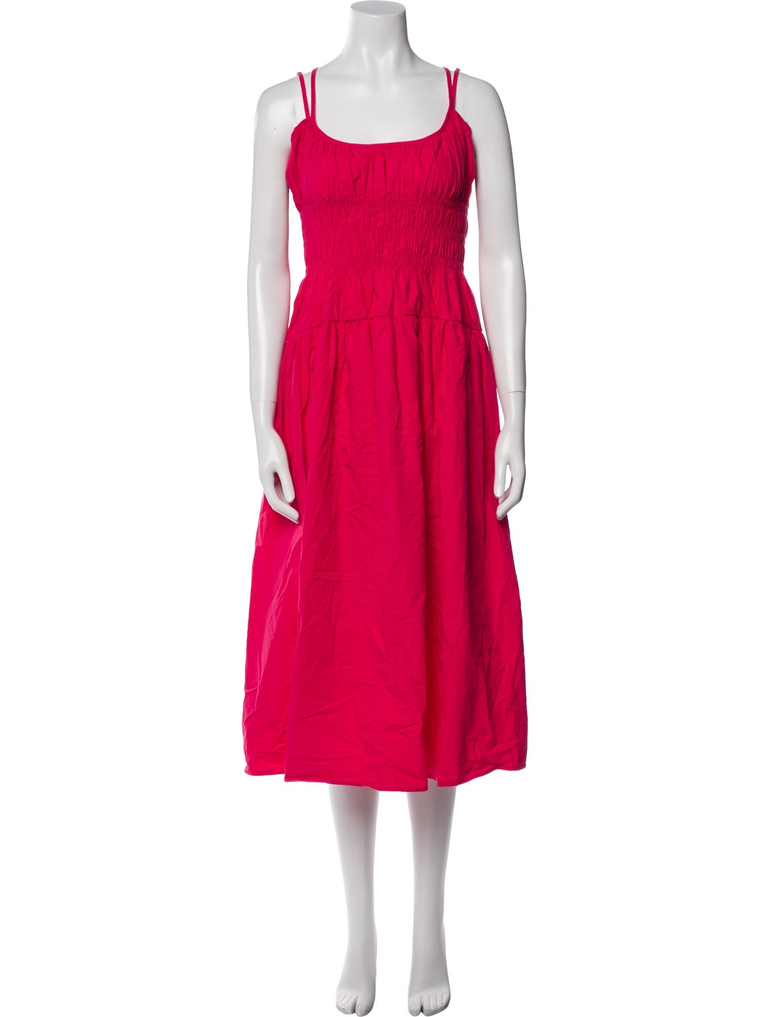 Ciao Lucia Square Neckline Knee-Length Dress