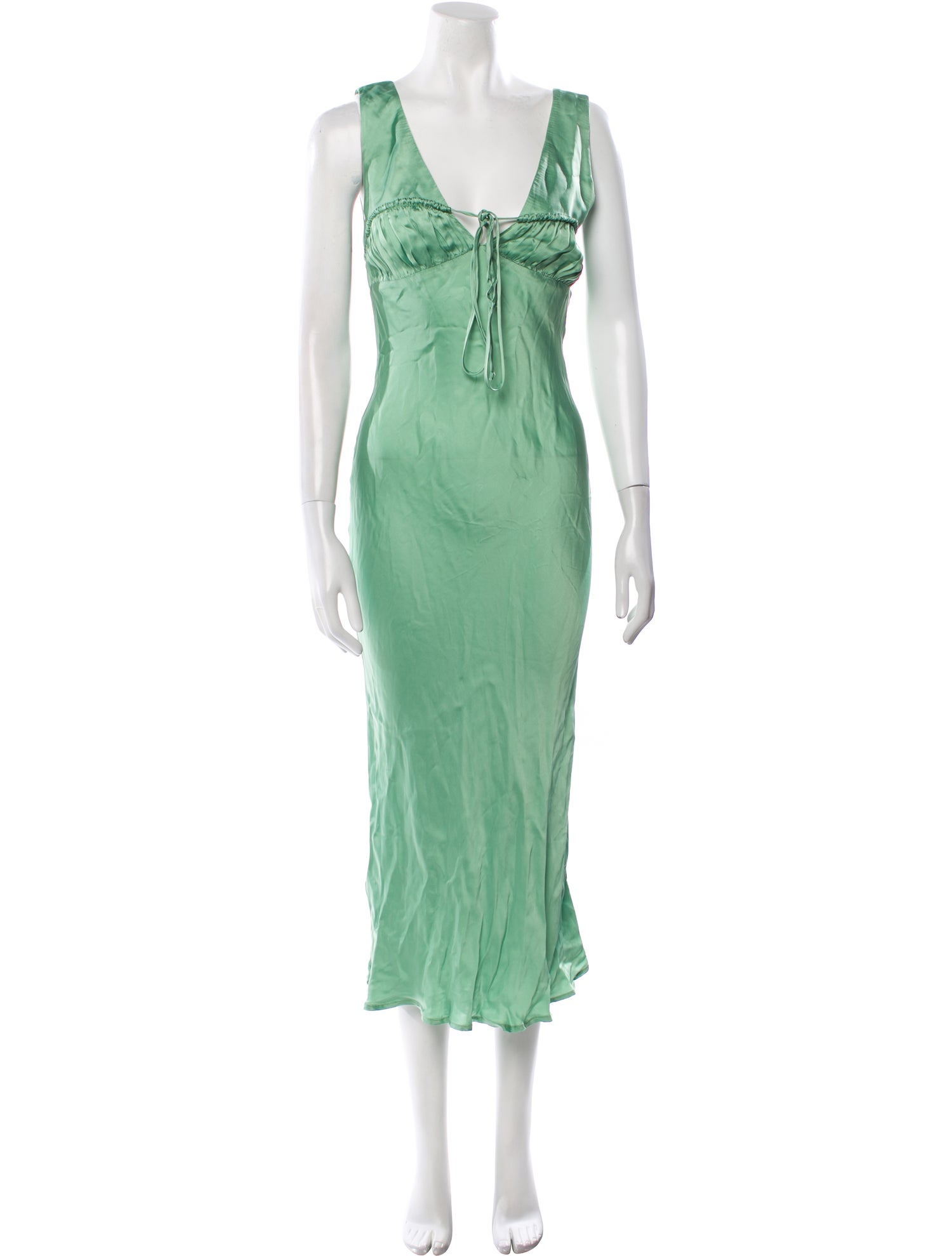 Ciao Lucia Square Neckline Long Dress