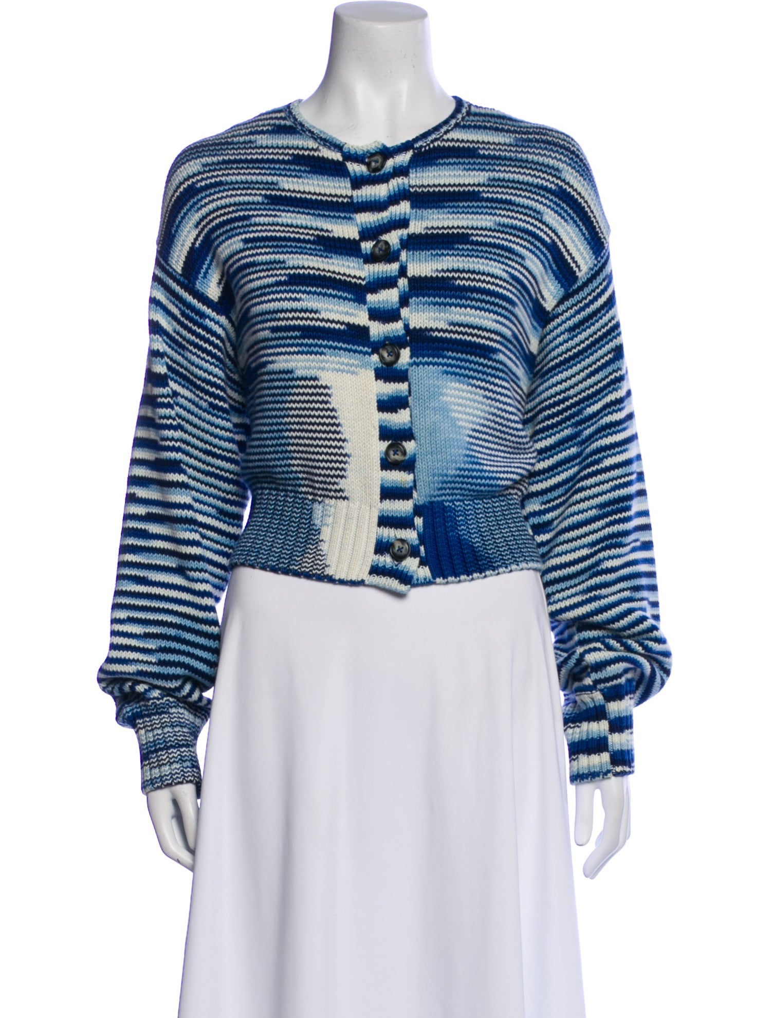 Ciao Lucia Striped Crew Neck Sweater