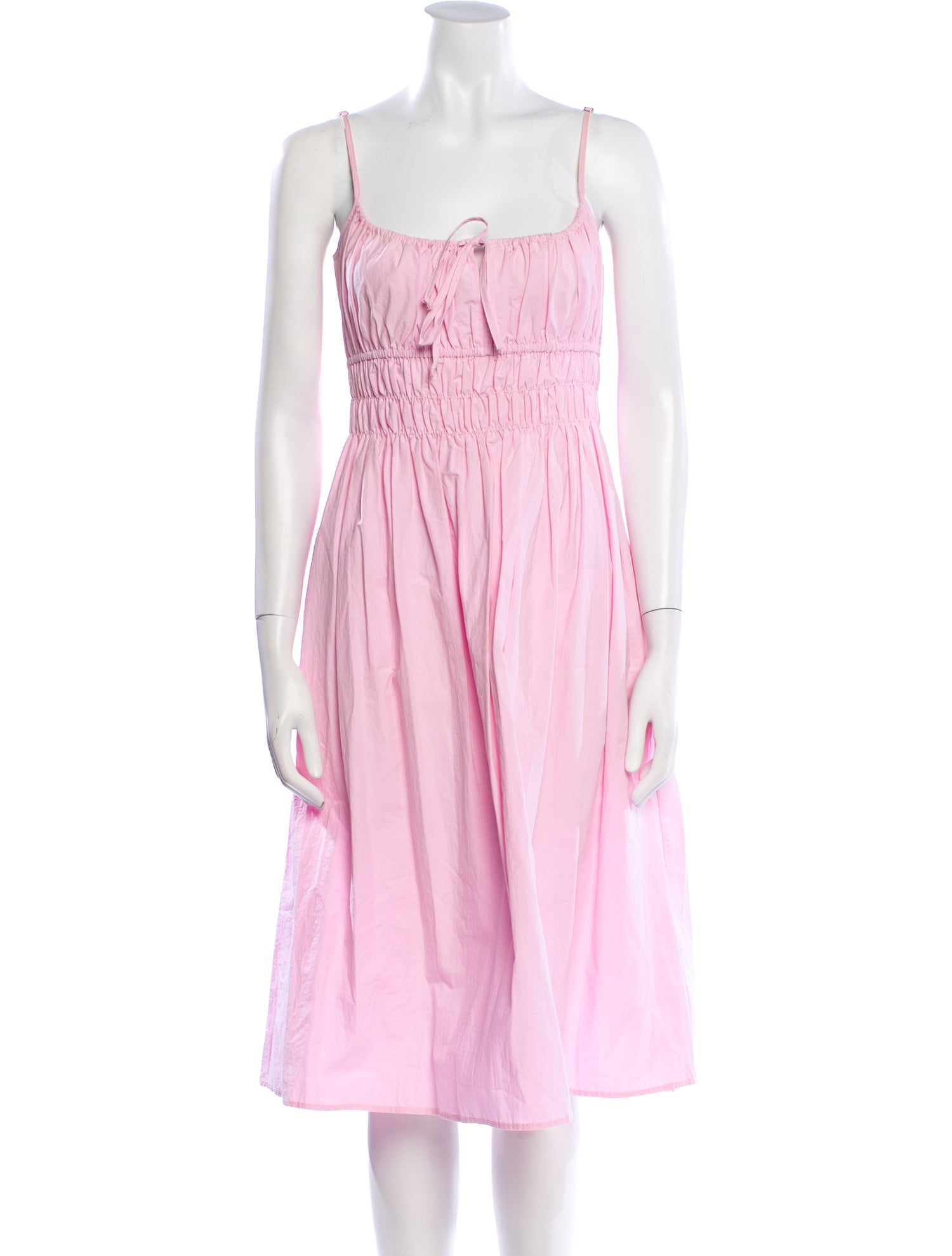 Ciao Lucia Square Neckline Midi Length Dress