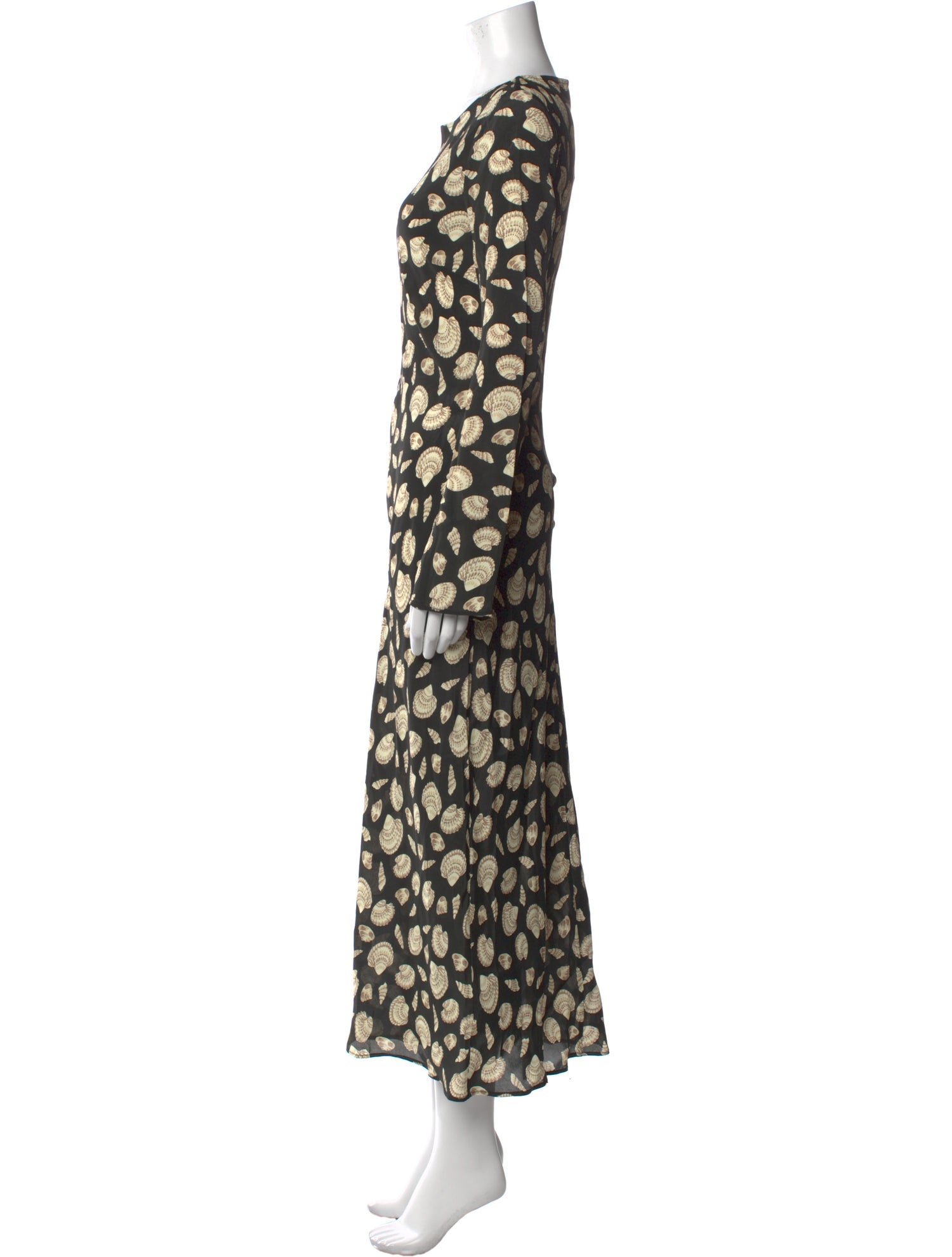 Ciao Lucia Printed Long Dress