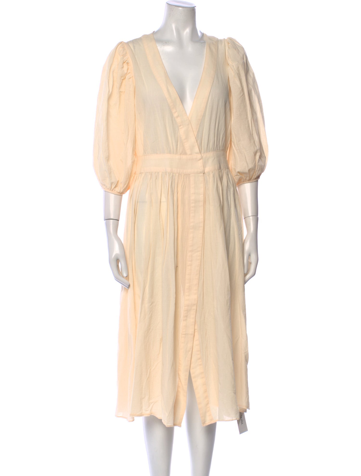 Ciao Lucia V-Neck Midi Length Dress