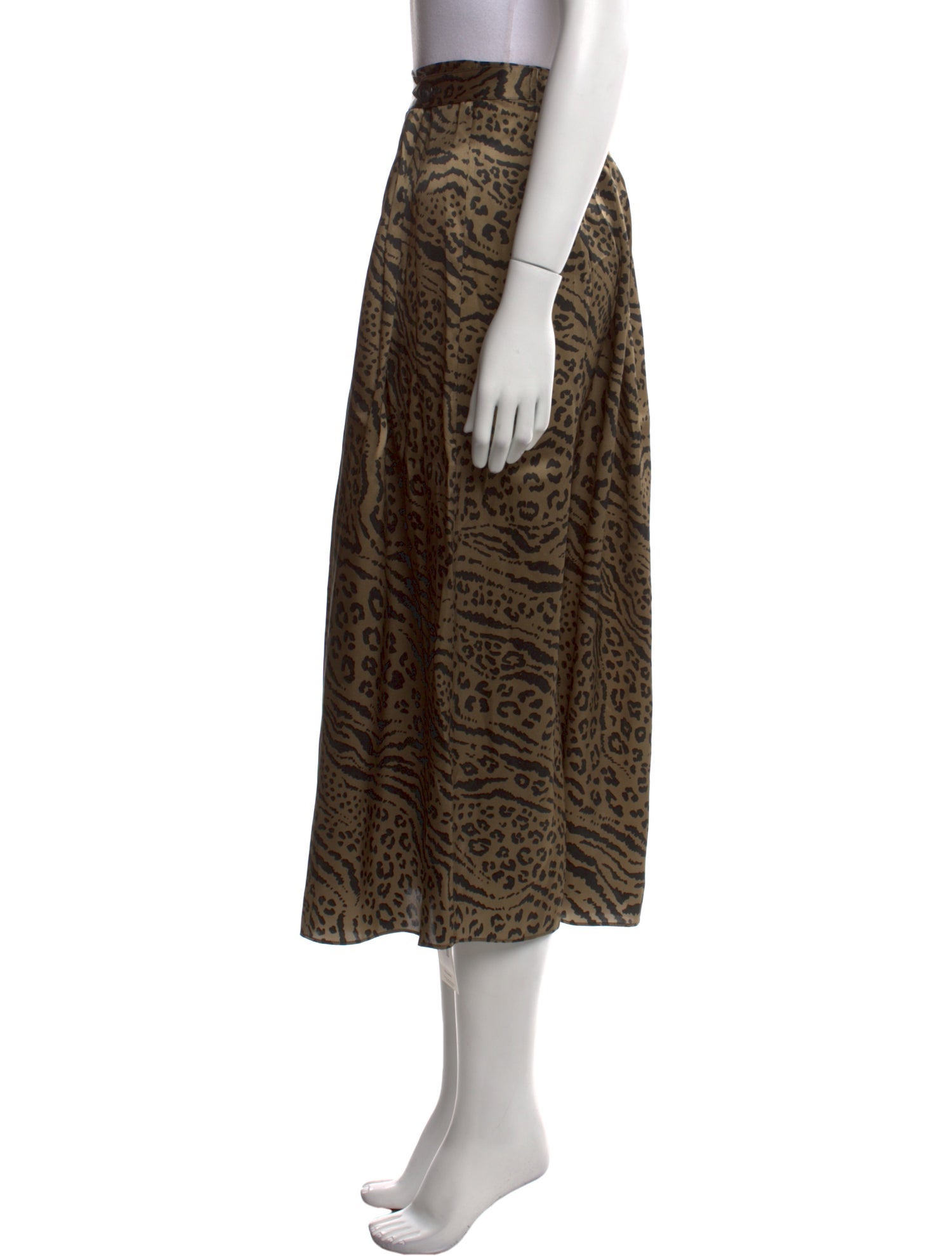 Ciao Lucia Silk Midi Length Skirt w/ Tags