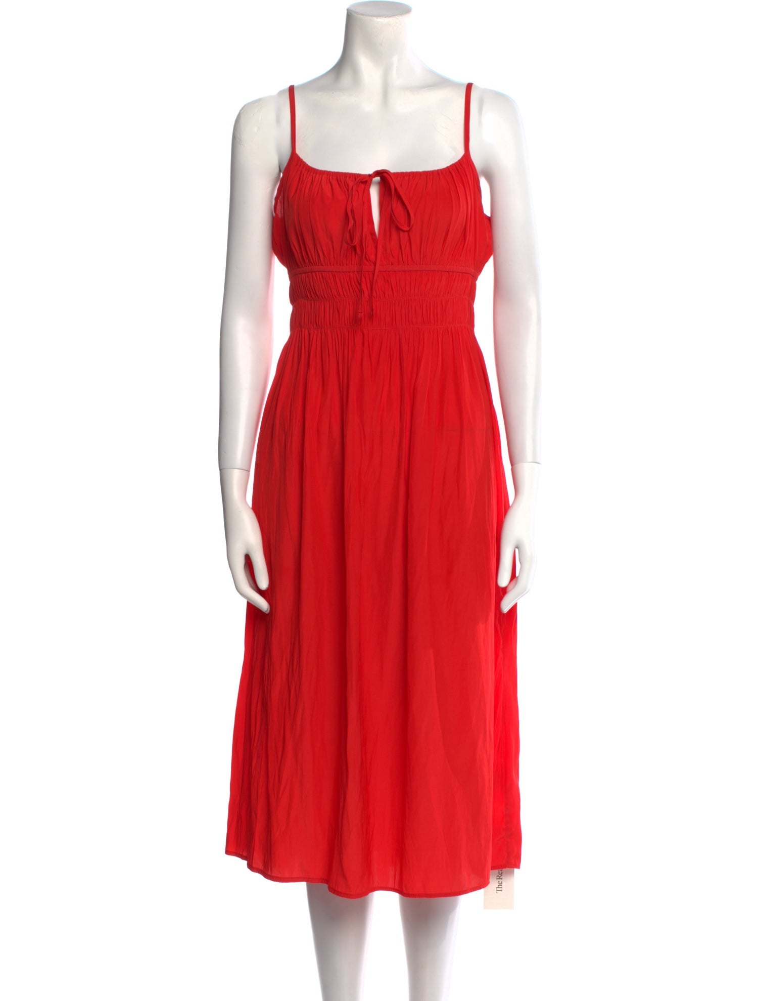 Ciao Lucia Square Neckline Midi Length Dress