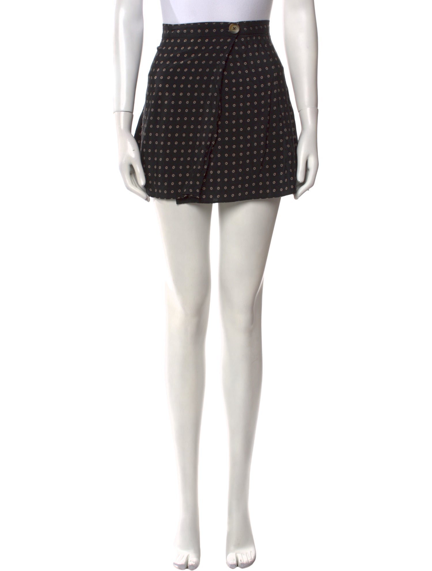 Ciao Lucia Polka Dot Print Mini Skirt
