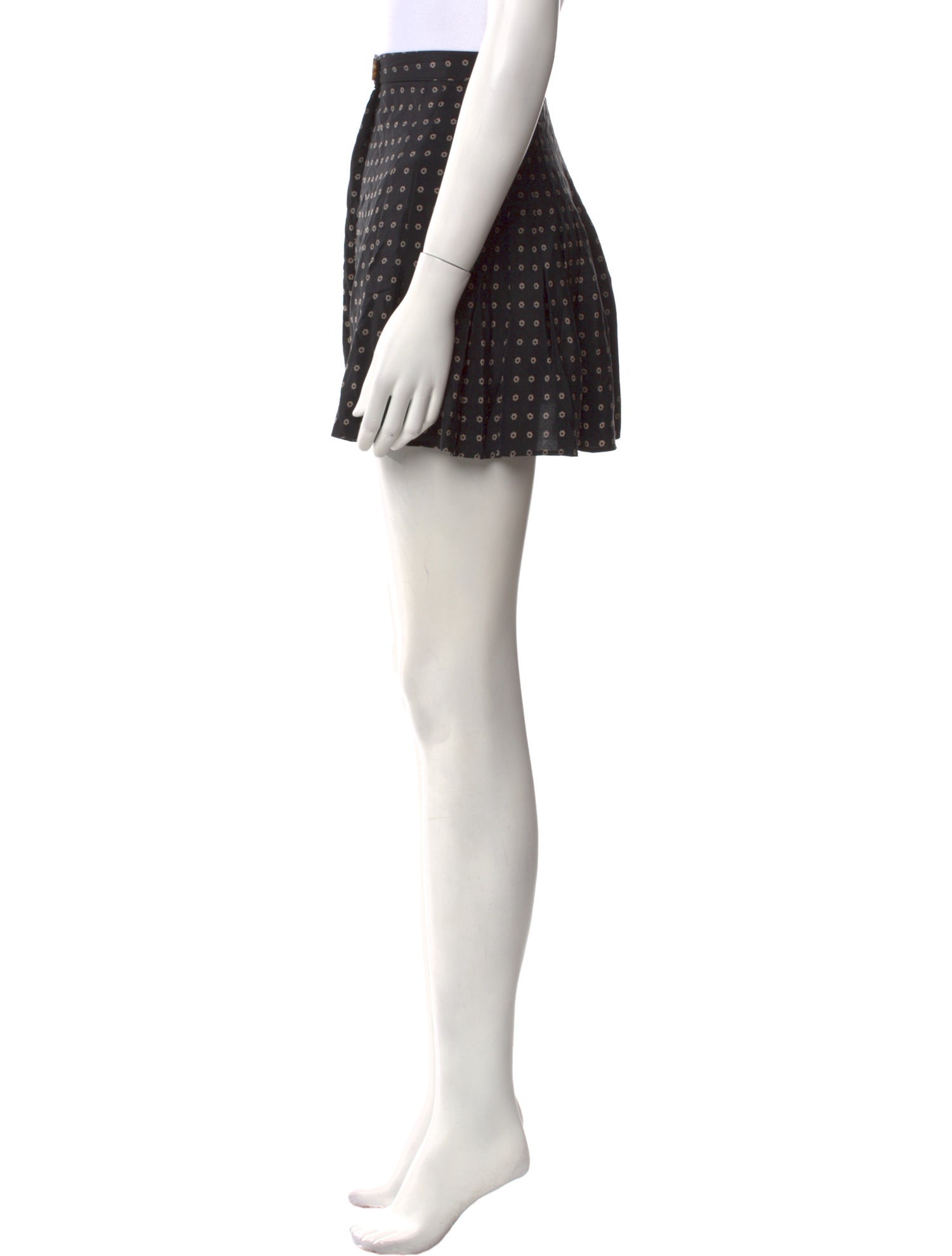 Ciao Lucia Polka Dot Print Mini Skirt
