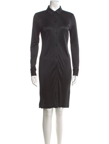 Pre-owned Ciao Lucia Knee-length Dress In Black