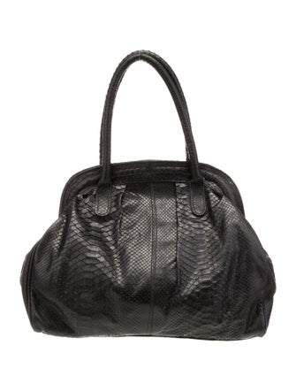 Calzaiuoli Python Shoulder Bag