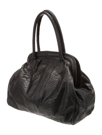 Calzaiuoli Python Shoulder Bag