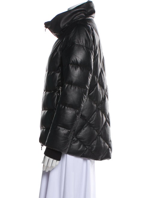 Calzaiuoli Leather Down Coat