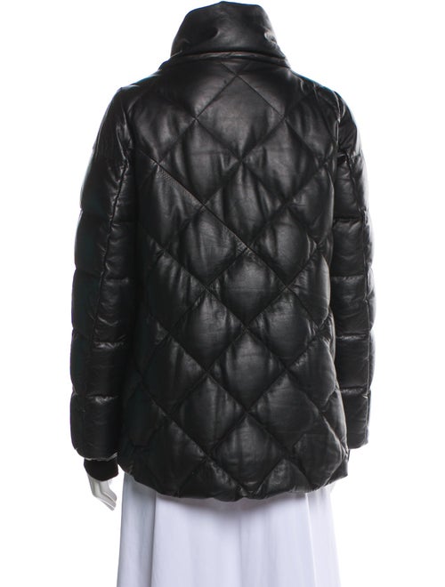 Calzaiuoli Leather Down Coat