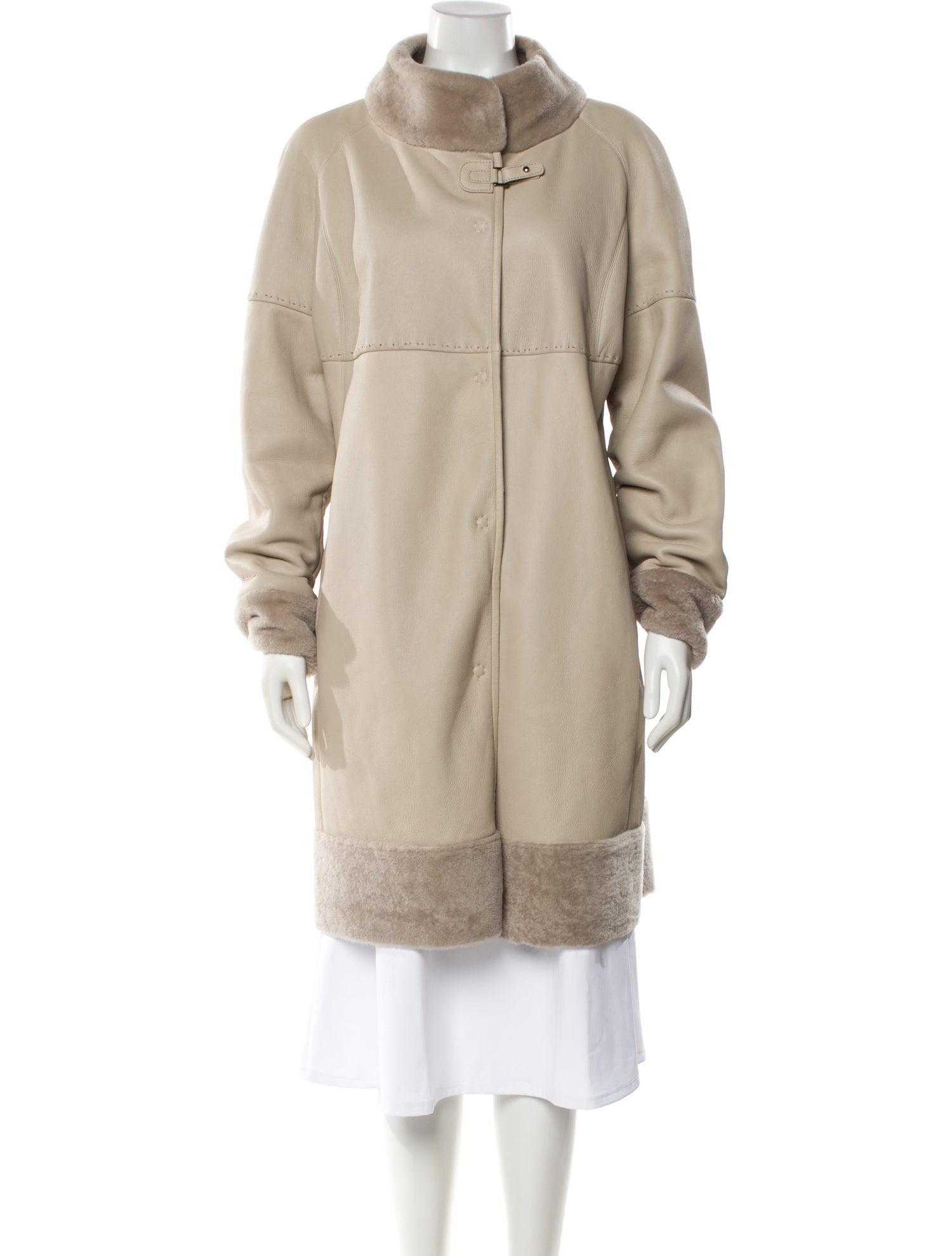 Calzaiuoli Shearling Fur Coat