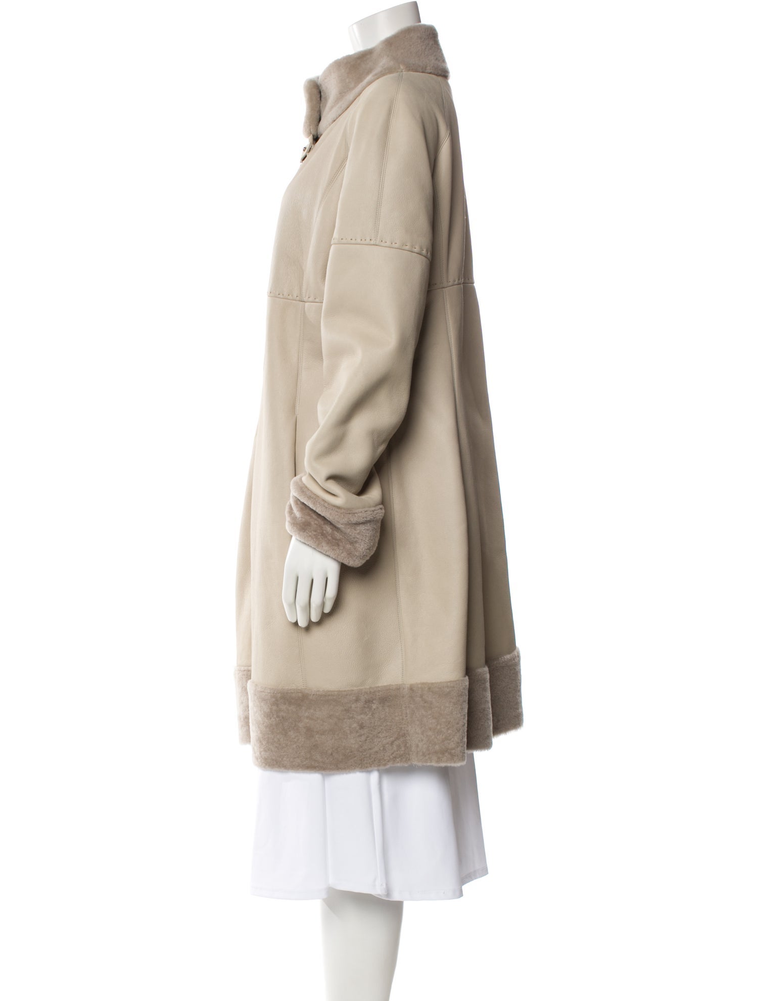 Calzaiuoli Shearling Fur Coat