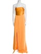 Cinq à Sept Strapless Long Dress