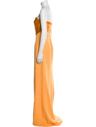 Cinq à Sept Strapless Long Dress