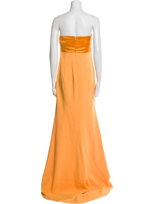 Cinq à Sept Strapless Long Dress