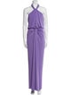 Cinq à Sept Halterneck Long Dress