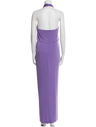 Cinq à Sept Halterneck Long Dress