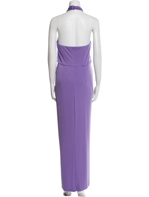 Cinq à Sept Halterneck Long Dress