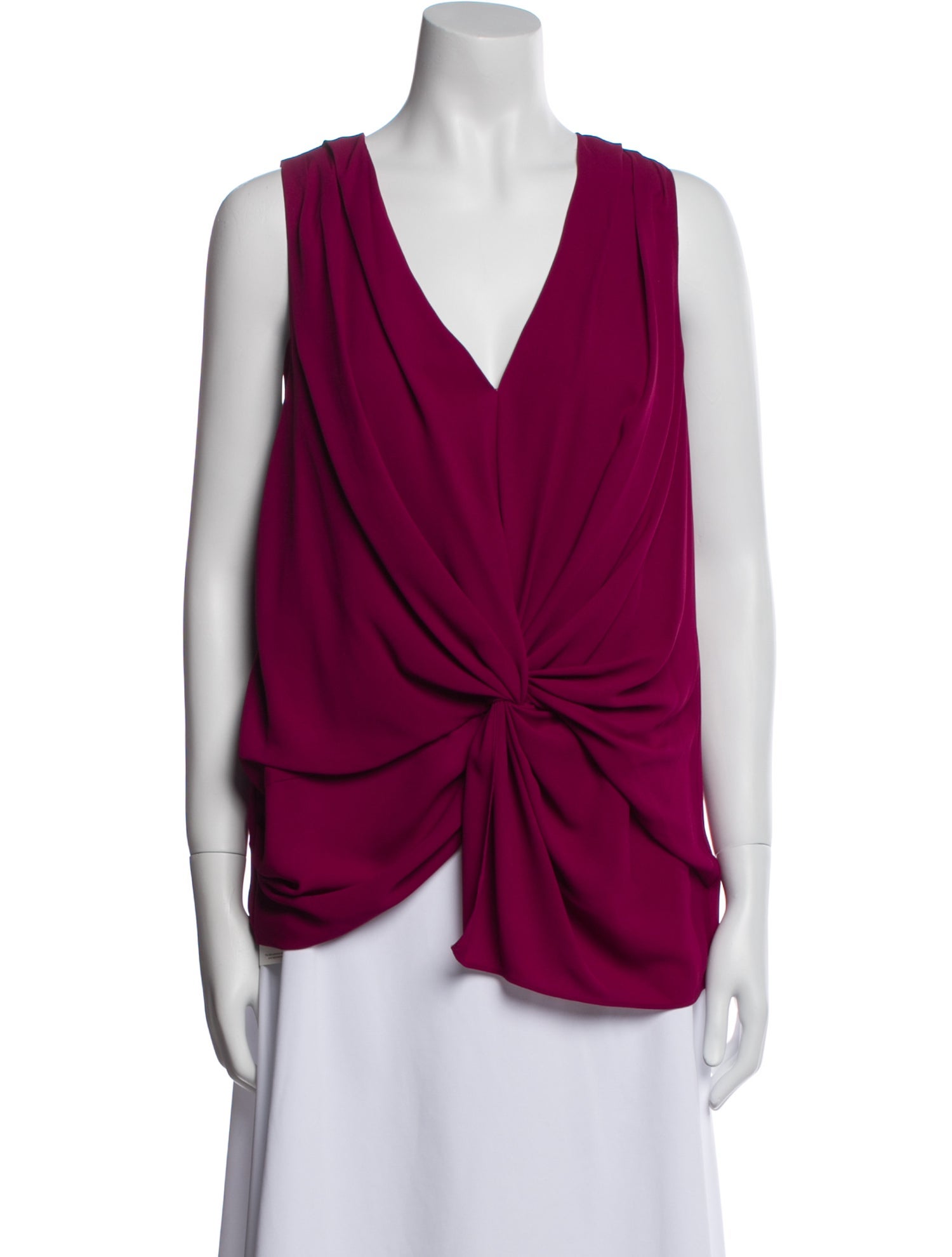 Cinq à Sept V-Neck Sleeveless Blouse